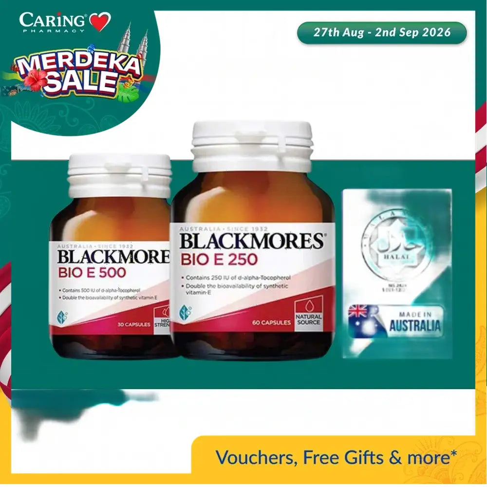 Blackmores Bio E (500iu 30S/250iu 60S)