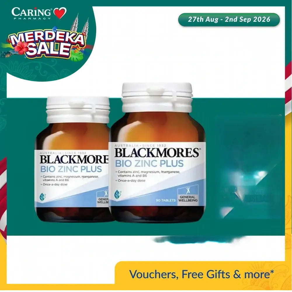 Blackmores Bio Zinc Plus Advanced (30s/90s)
