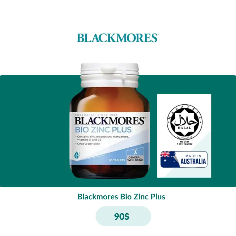 Blackmores Bio Zinc Plus Advanced (30s/90s) - 90S