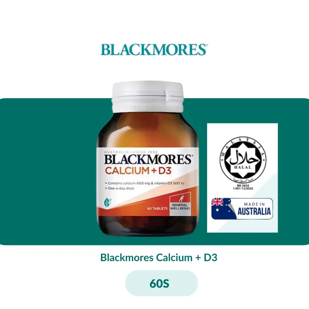 Blackmores Calcium + D3 (30s/60s/120s) - 60S