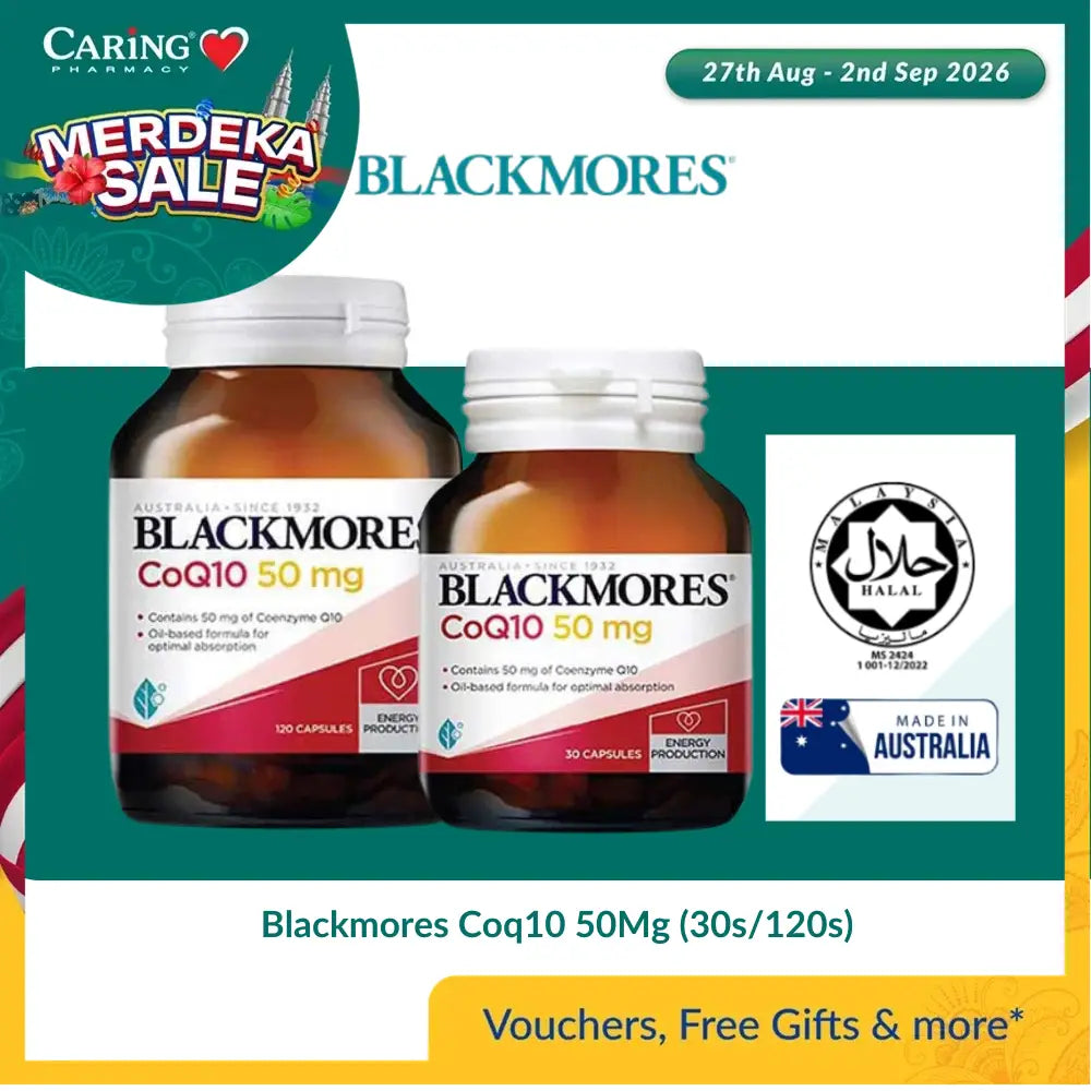 Blackmores Coq10 50Mg (30s/120s)