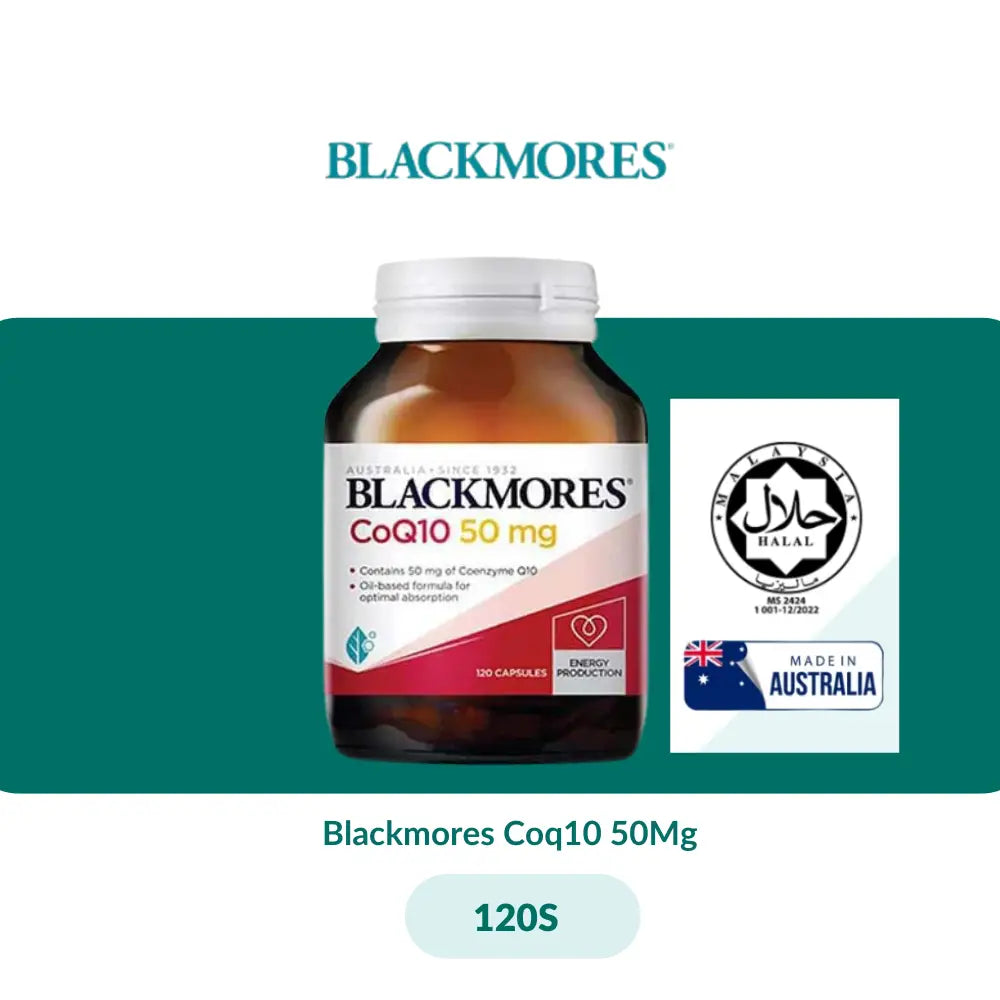 Blackmores Coq10 50Mg (30s/120s) - 120S