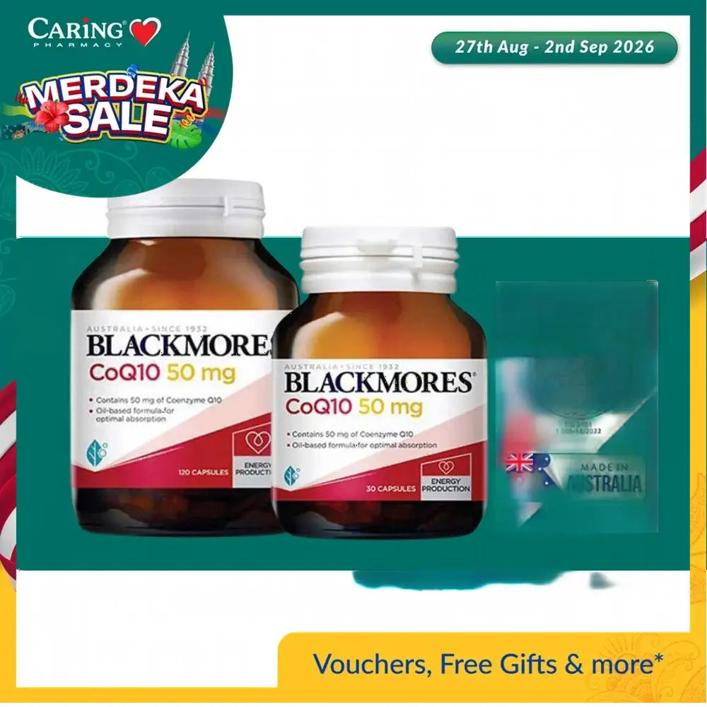 Blackmores Coq10 50Mg (30s/120s)