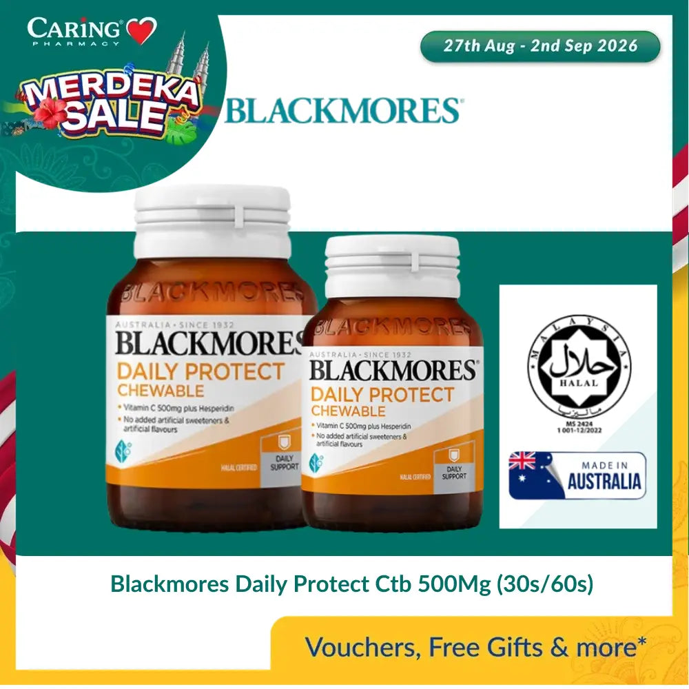 Blackmores Daily Protect Ctb 500Mg (30s/60s)