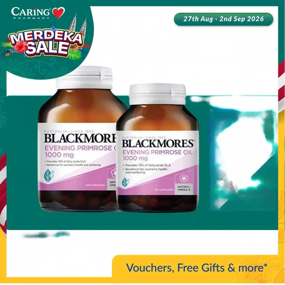 Blackmores Evening Primrose Oil 1000Mg (60s/100s)