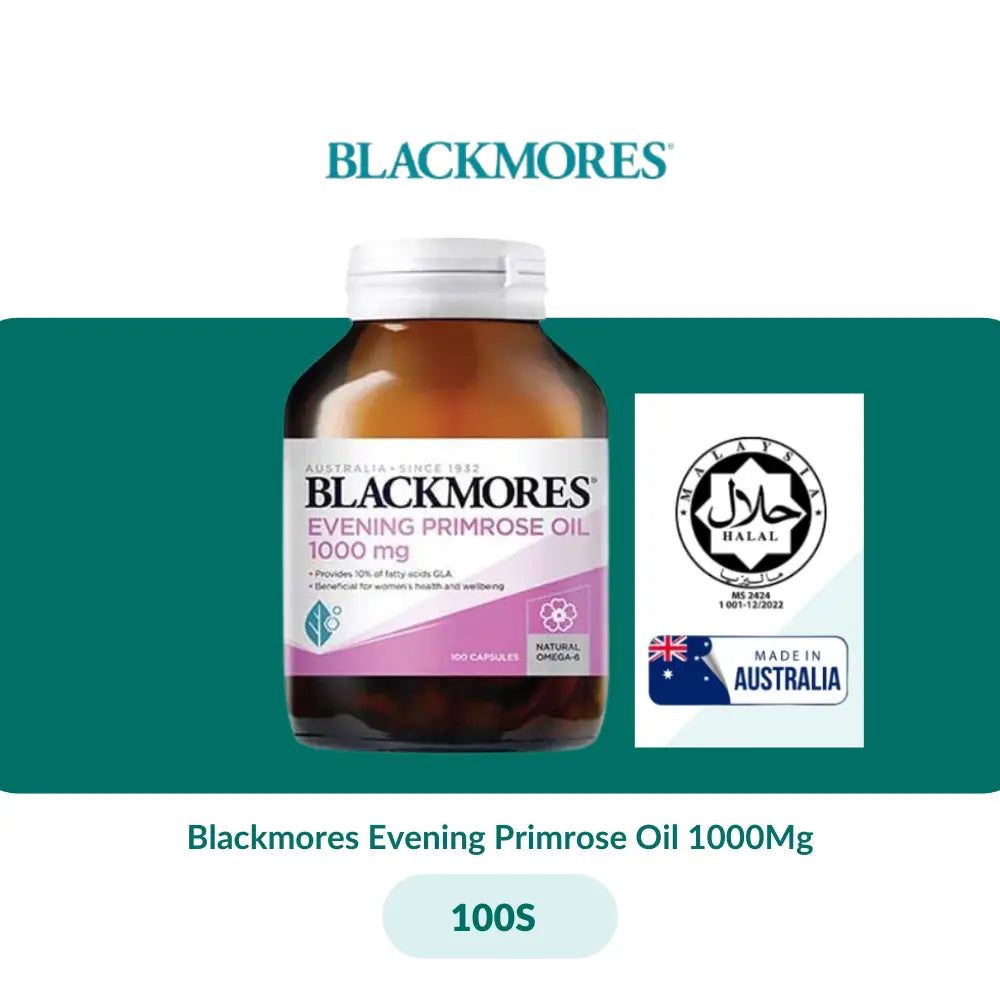 Blackmores Evening Primrose Oil 1000Mg (60s/100s) - 100S
