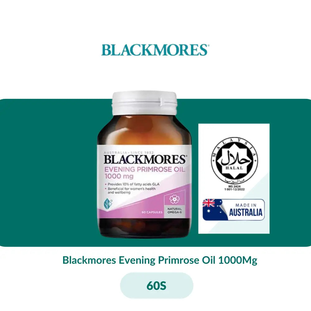 Blackmores Evening Primrose Oil 1000Mg (60s/100s) - 60S
