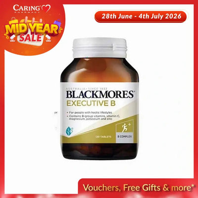 Blackmores Executive B complex 120 tablets for people with hectic lifestyles, containing essential nutrients