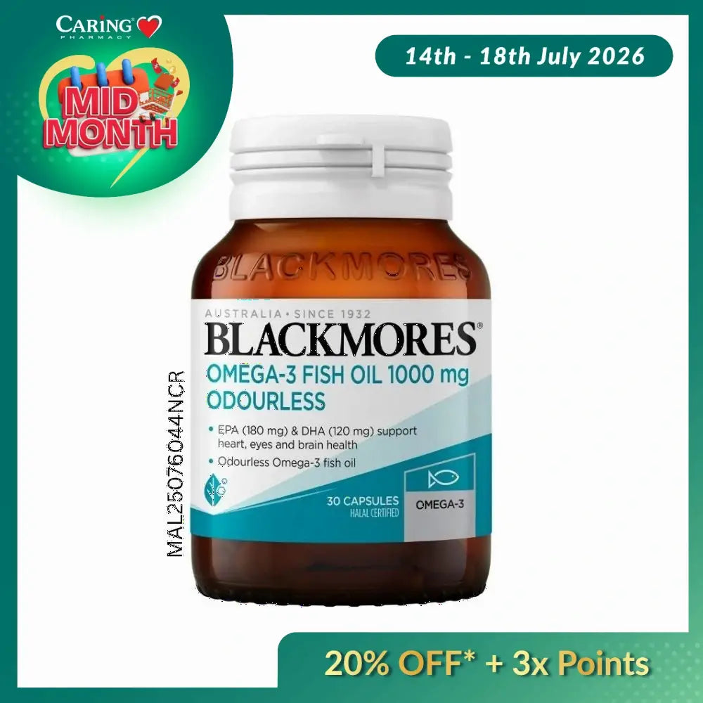 Blackmores Fish Oil 1000Mg 30S