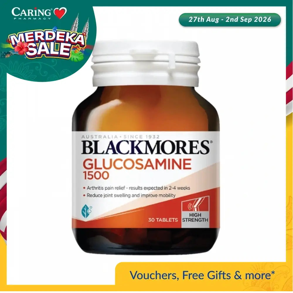 BLACKMORES GLUCOSAMINE 1500MG 30SX3