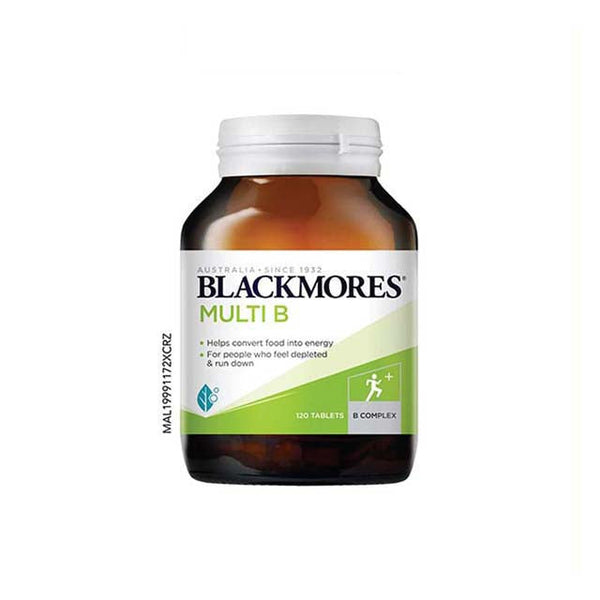 Blackmores Multi B 120 tablets for energy conversion and vitality support