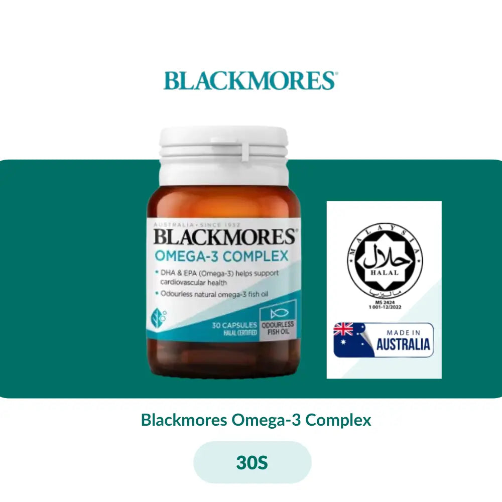 Blackmores Omega-3 Complex (30s/120s) - 30S