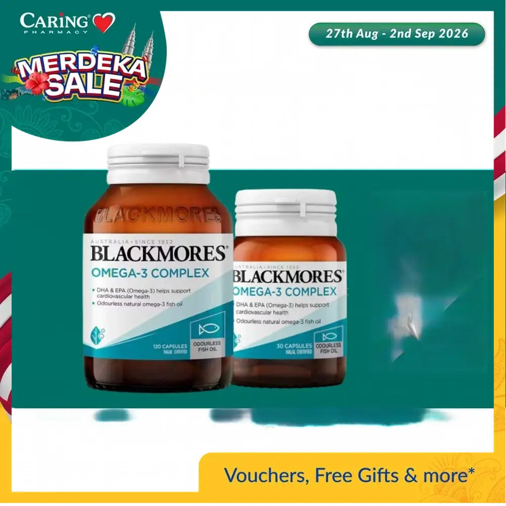 Blackmores Omega-3 Complex (30s/120s)