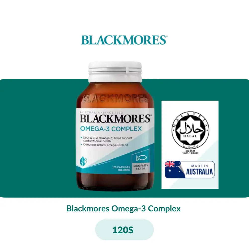 Blackmores Omega-3 Complex (30s/120s) - 120S