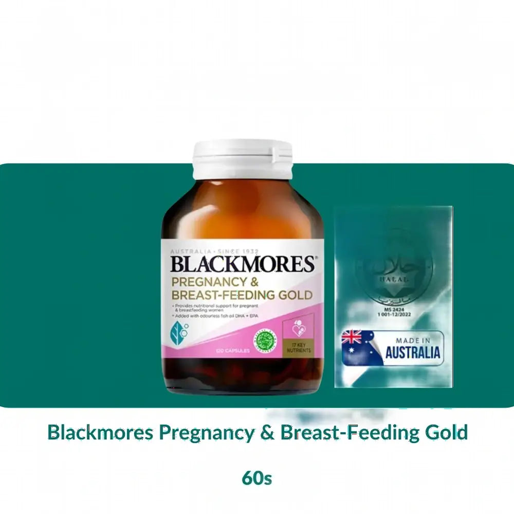 Blackmores Pregnancy & Breast-Feeding Gold (60s/120s) - 60S