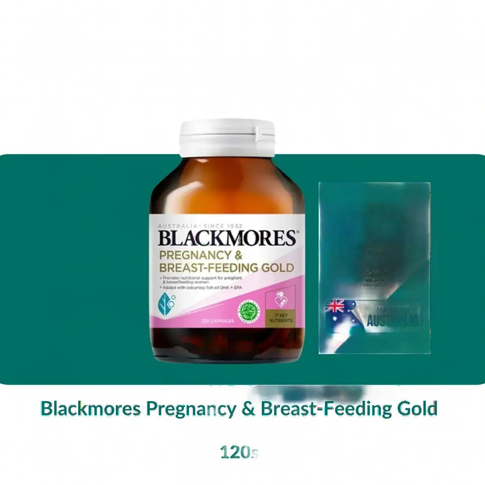Blackmores Pregnancy & Breast-Feeding Gold (60s/120s) - 120S
