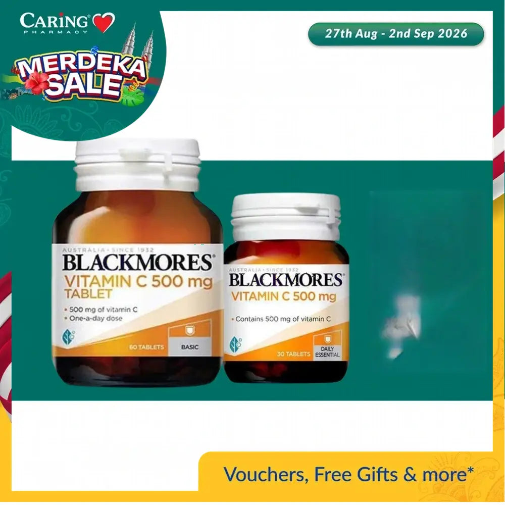 Blackmores Vitamin C 500Mg (30s/60s)