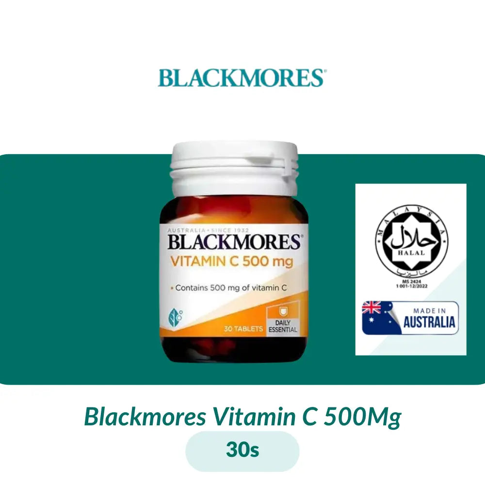 Blackmores Vitamin C 500Mg (30s/60s) - 30S