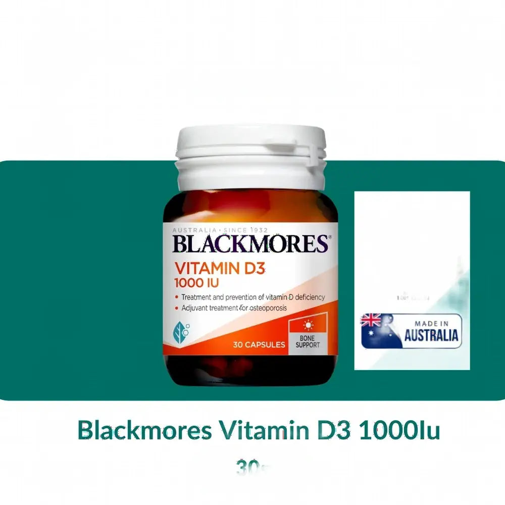 Blackmores Vitamin D3 1000Iu (30s/60s) - 30S