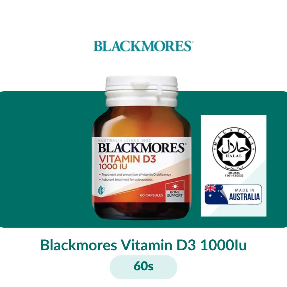 Blackmores Vitamin D3 1000Iu (30s/60s) - 60S