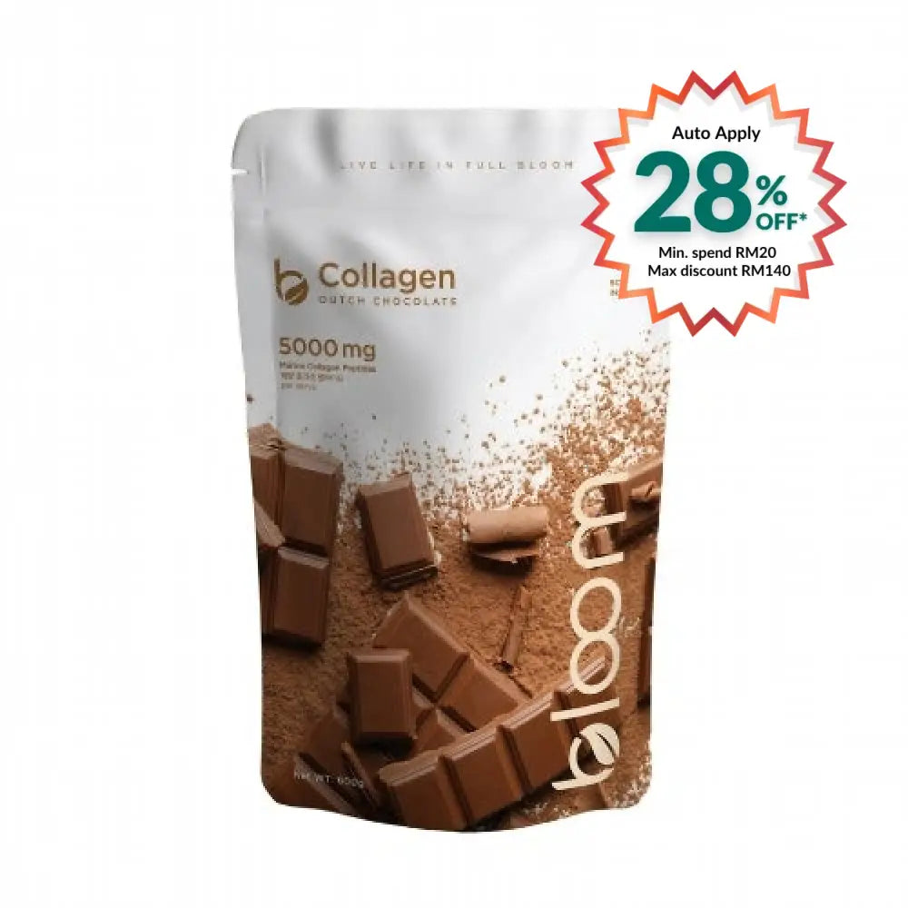BLOOM COLLAGEN DUTCH CHOCOLATE (600G)