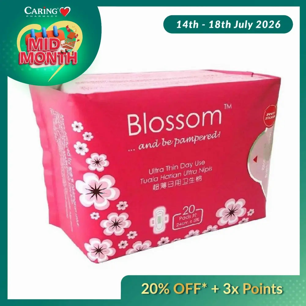 BLOSSOM ULTRATHIN DAY USE PAD 20S