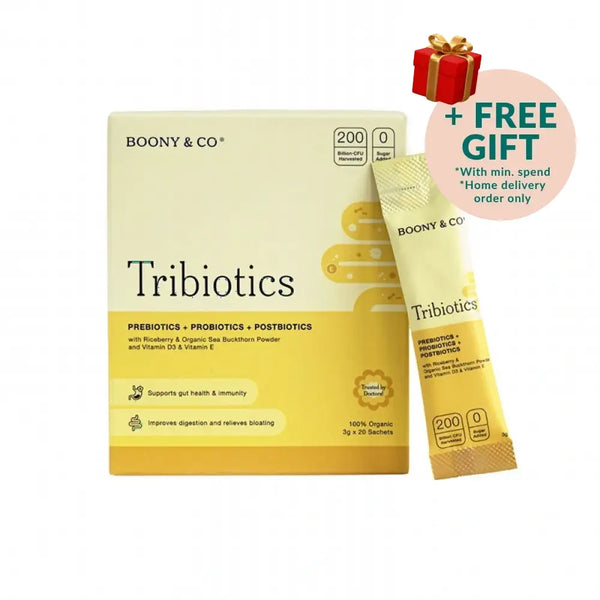 BOONY & CO TRIBIOTICS: PREBIO + PROBIO + POSTBIO 20S