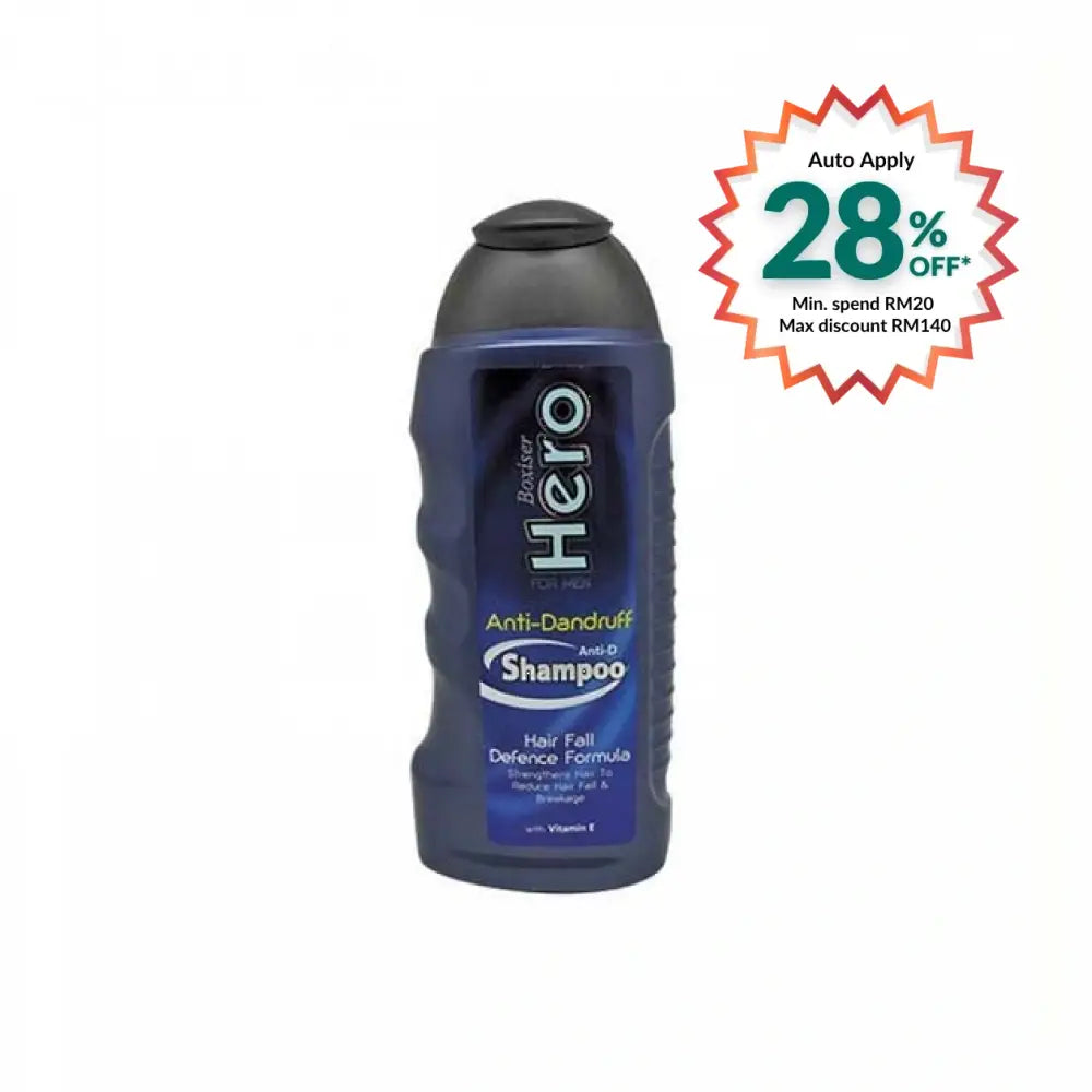 BOXISER HERO FOR MEN SHAMPOO ANTI-DANDRUFF 300ML