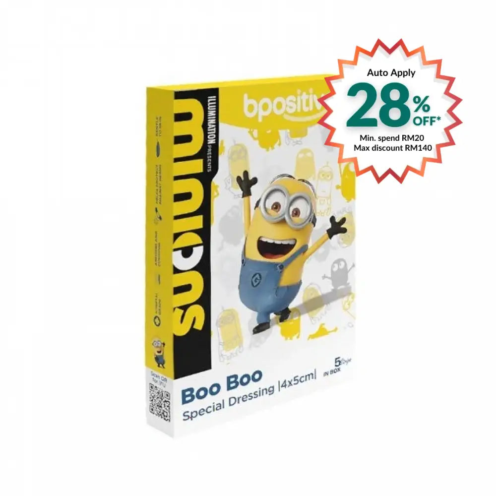 BPOSITIVE BOO BOO SPECIAL DRESSING 4X5CM 5S