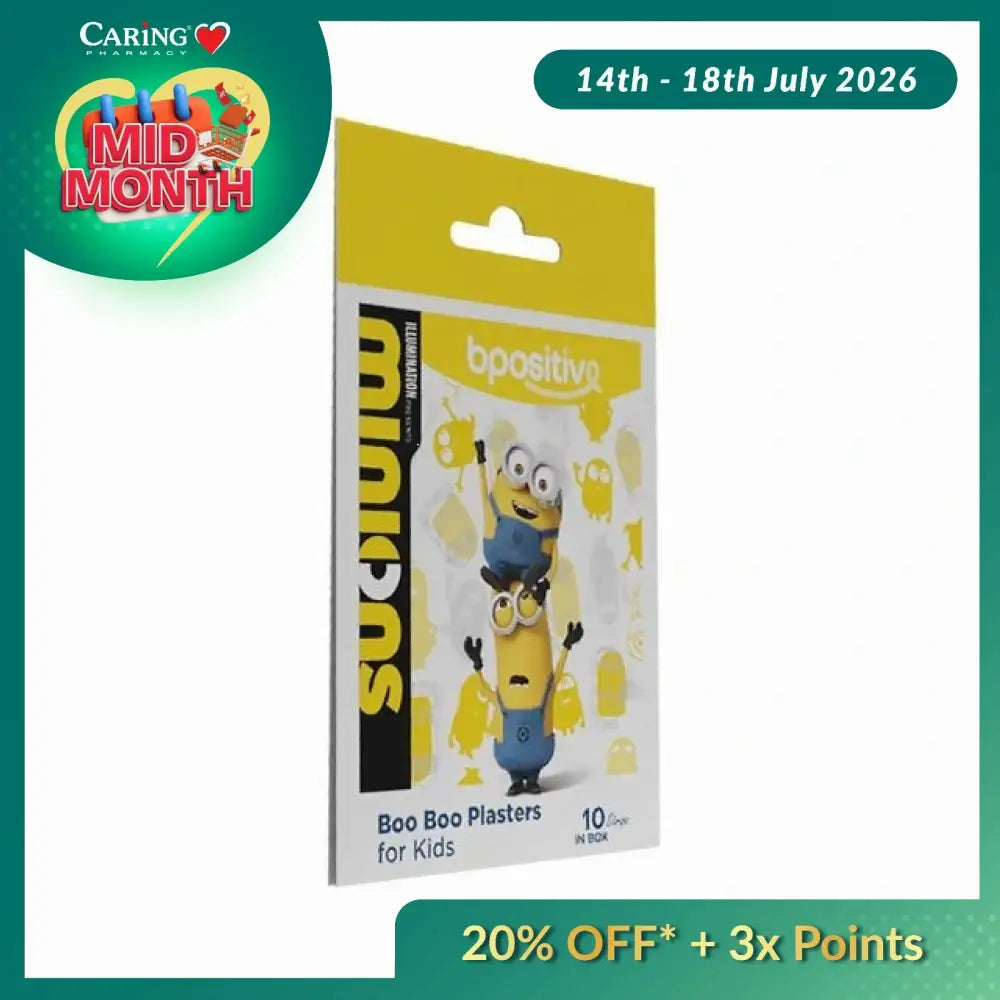 BPOSITIVE BOO BOO STRIPS FOR KIDS 10S