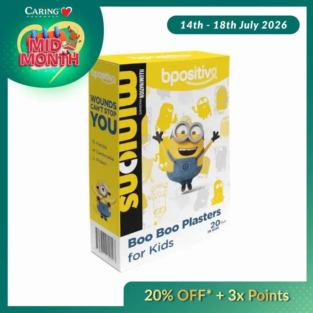 BPOSITIVE BOO BOO STRIPS FOR KIDS 20S