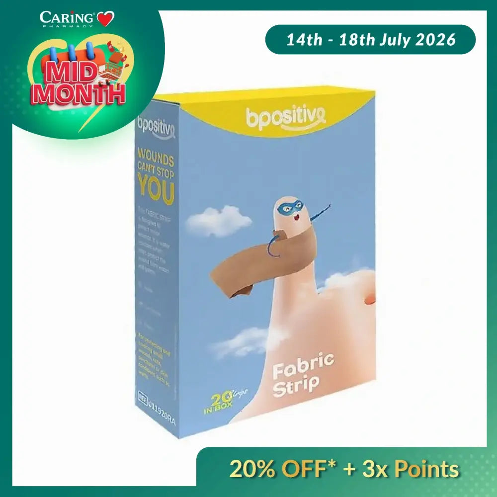 BPOSITIVE FABRIC STRIPS 20S