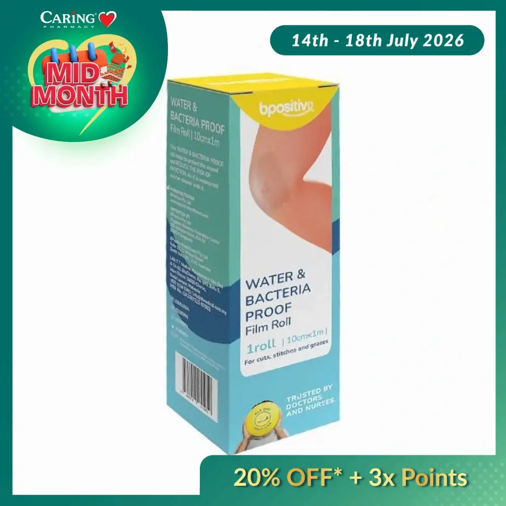BPOSITIVE WATER&BACTERIA PROOF FLIM ROLL 10X1M