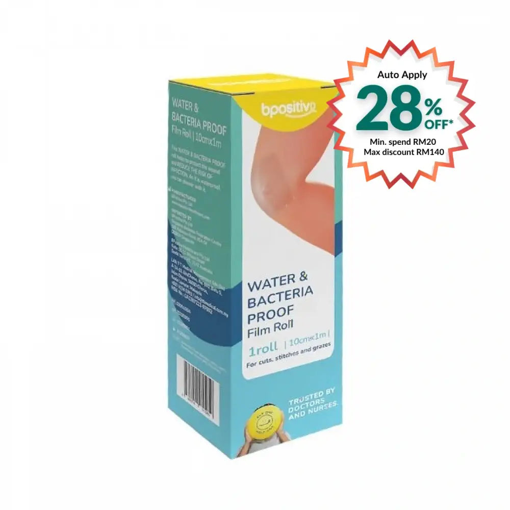 BPOSITIVE WATER&BACTERIA PROOF FLIM ROLL 10X1M