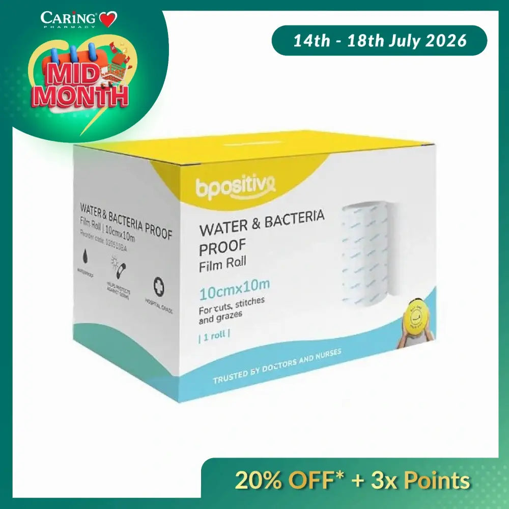BPOSITIVE WATER&BACTERIA PROOF ROLL 10X10M