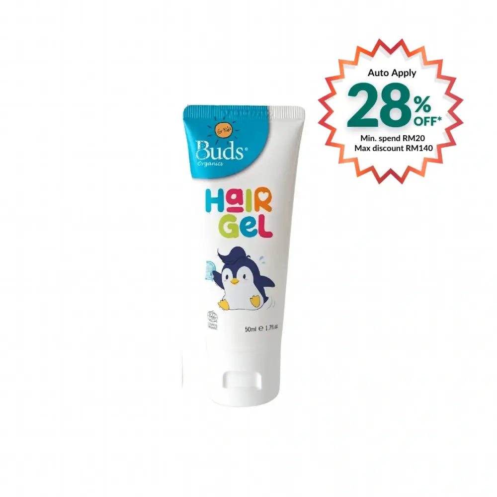 BUDS KIDS ORGANICS HAIR GEL 50ML
