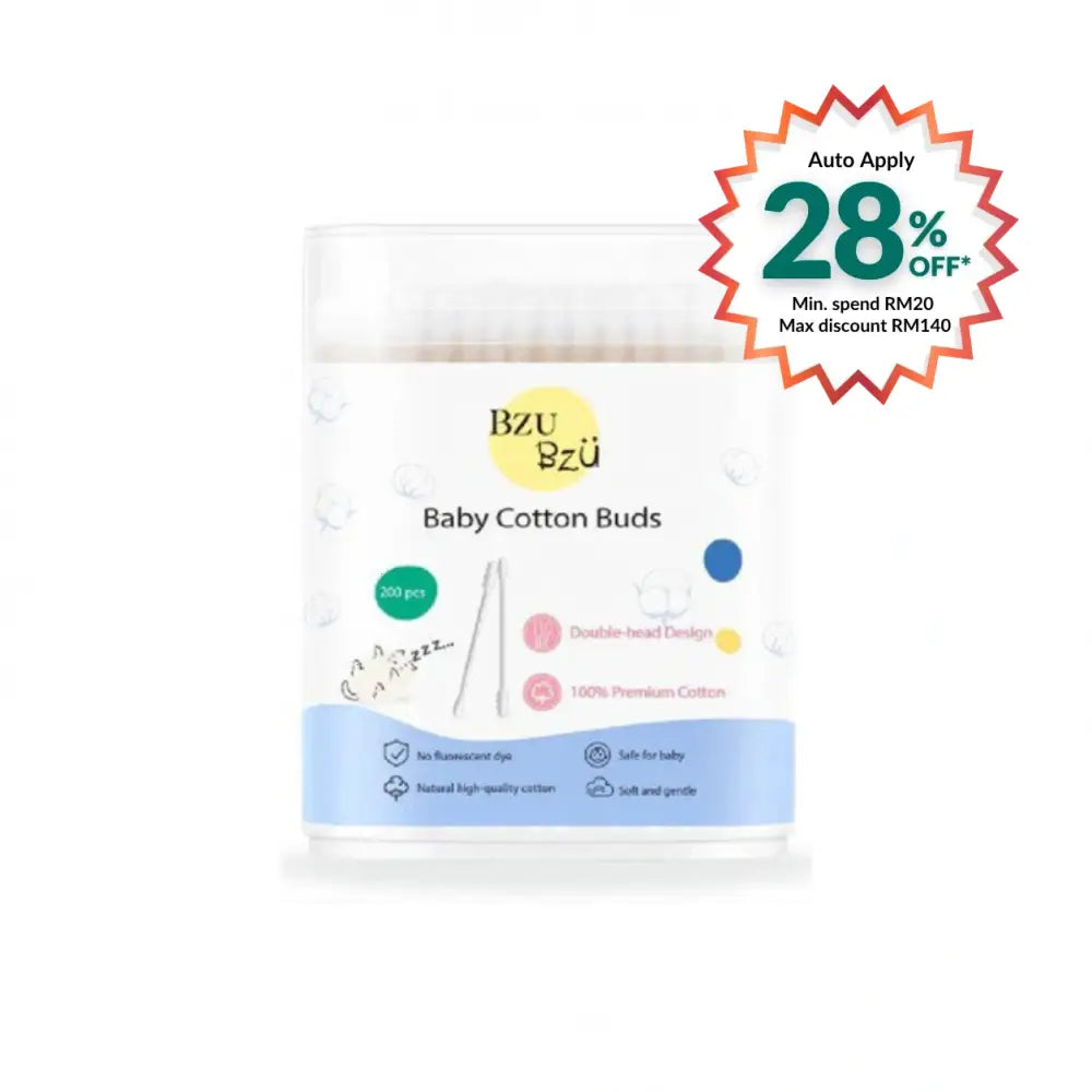 BZU BZU BABY COTTON BUDS 200S