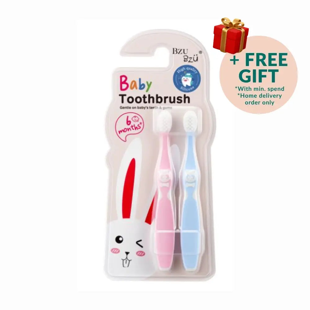 BZU BZU BABY TOOTHBRUSH (2 IN 1)