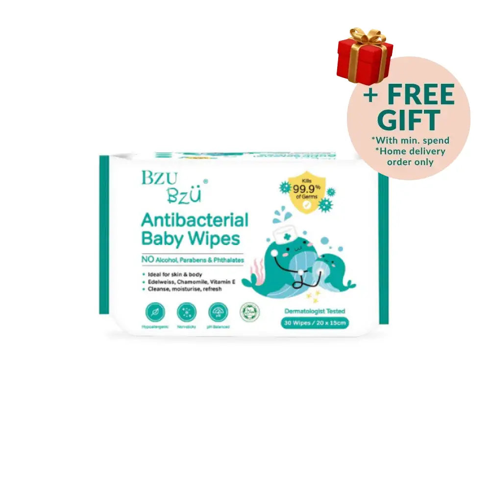BZU BZU BABY WIPES 30S