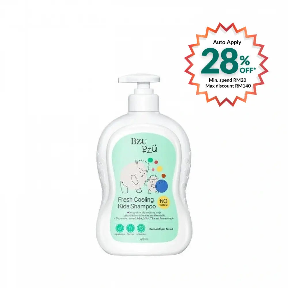 BZU BZU FRESH COOLING KIDS SHAMPOO 600ML