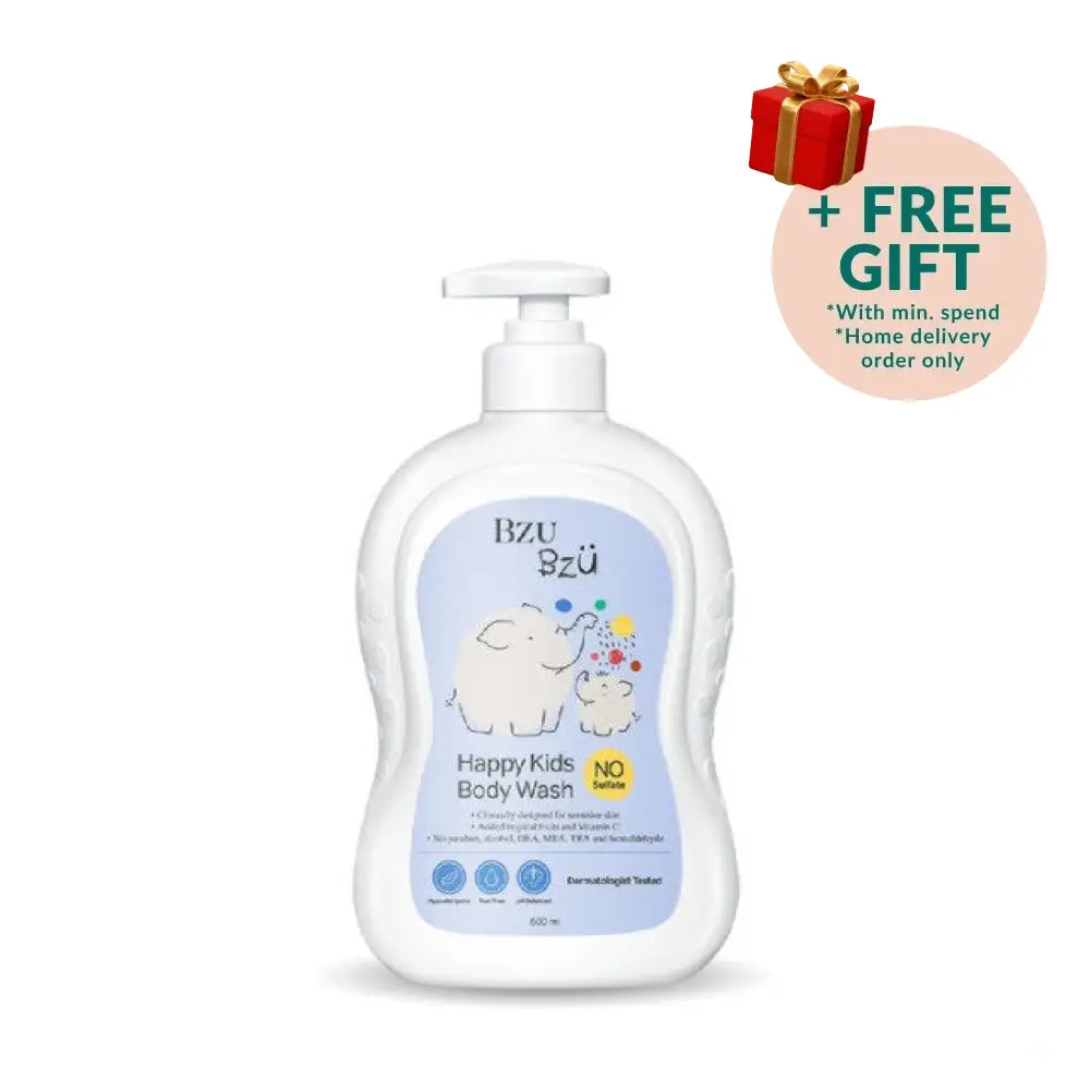 BZU BZU HAPPY KIDS BODY WASH 600ML