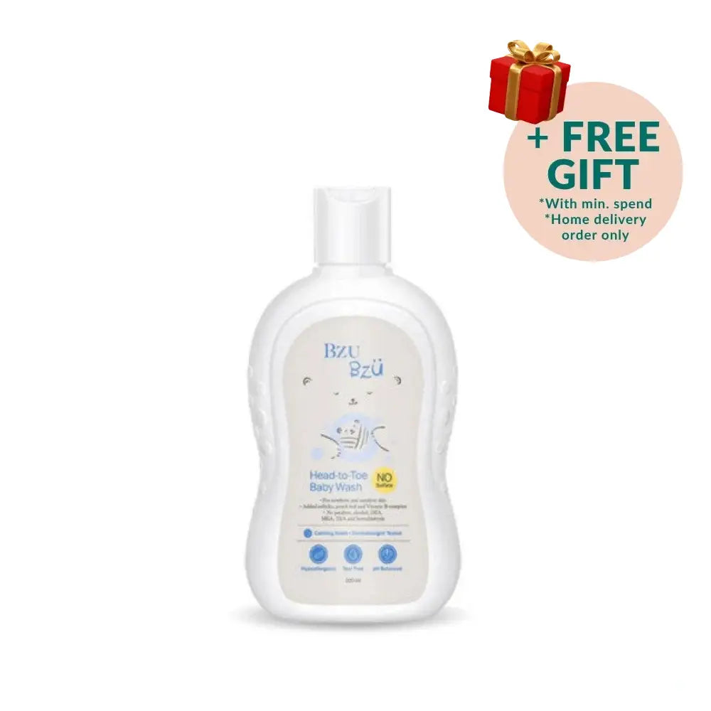BZU BZU HEAD-TO-TOE BABY WASH 200ML