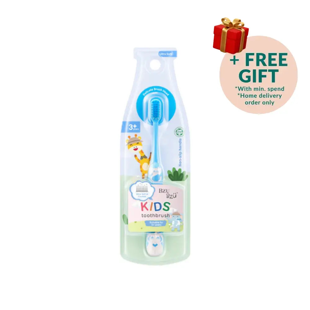 BZU BZU KIDS TOOTHBRUSH 3 + YO ULTRA SOFT- BLUE