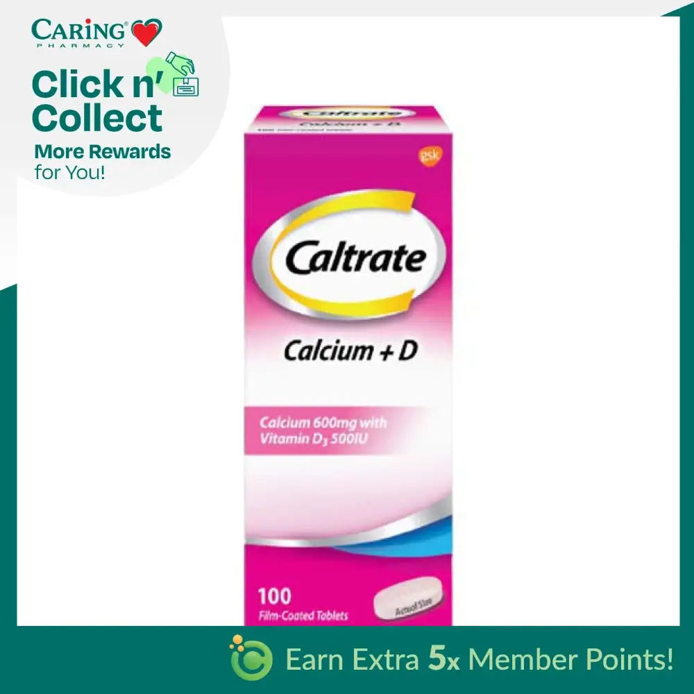 CALTRATE 600 + D 100S