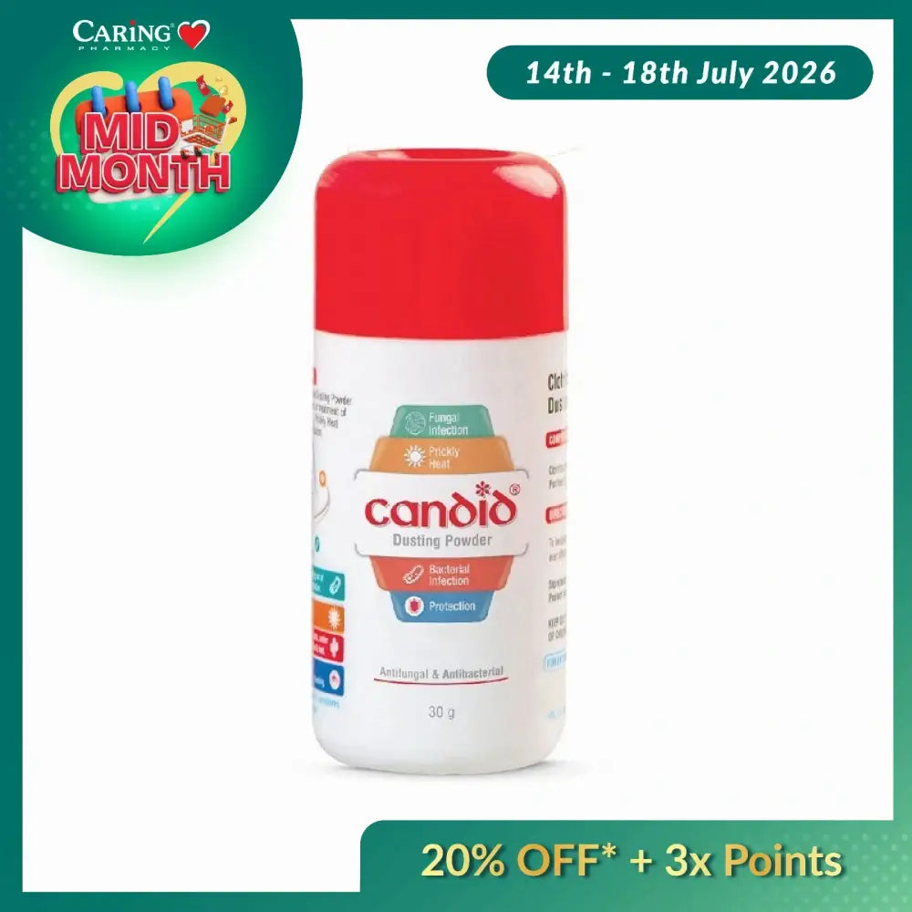 CANDID 1% TOPICAL POWDER 30G