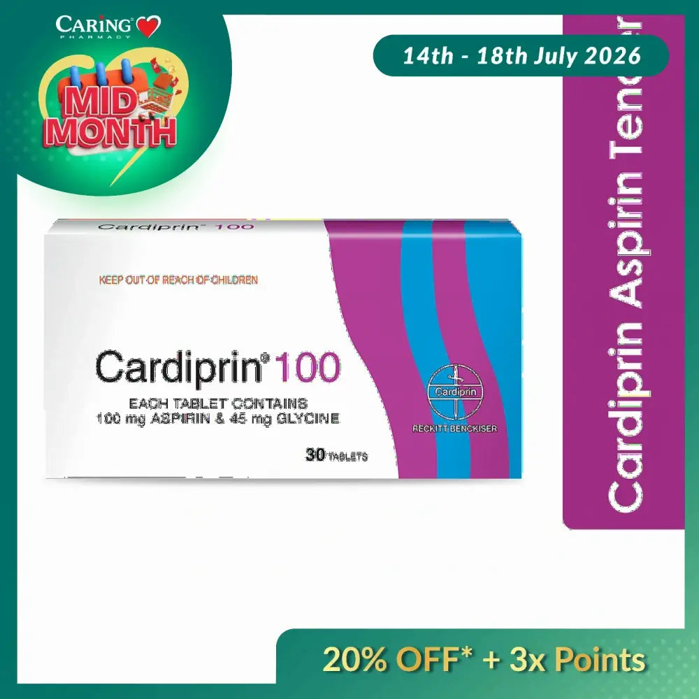 CARDIPRIN 100MG TAB 90S