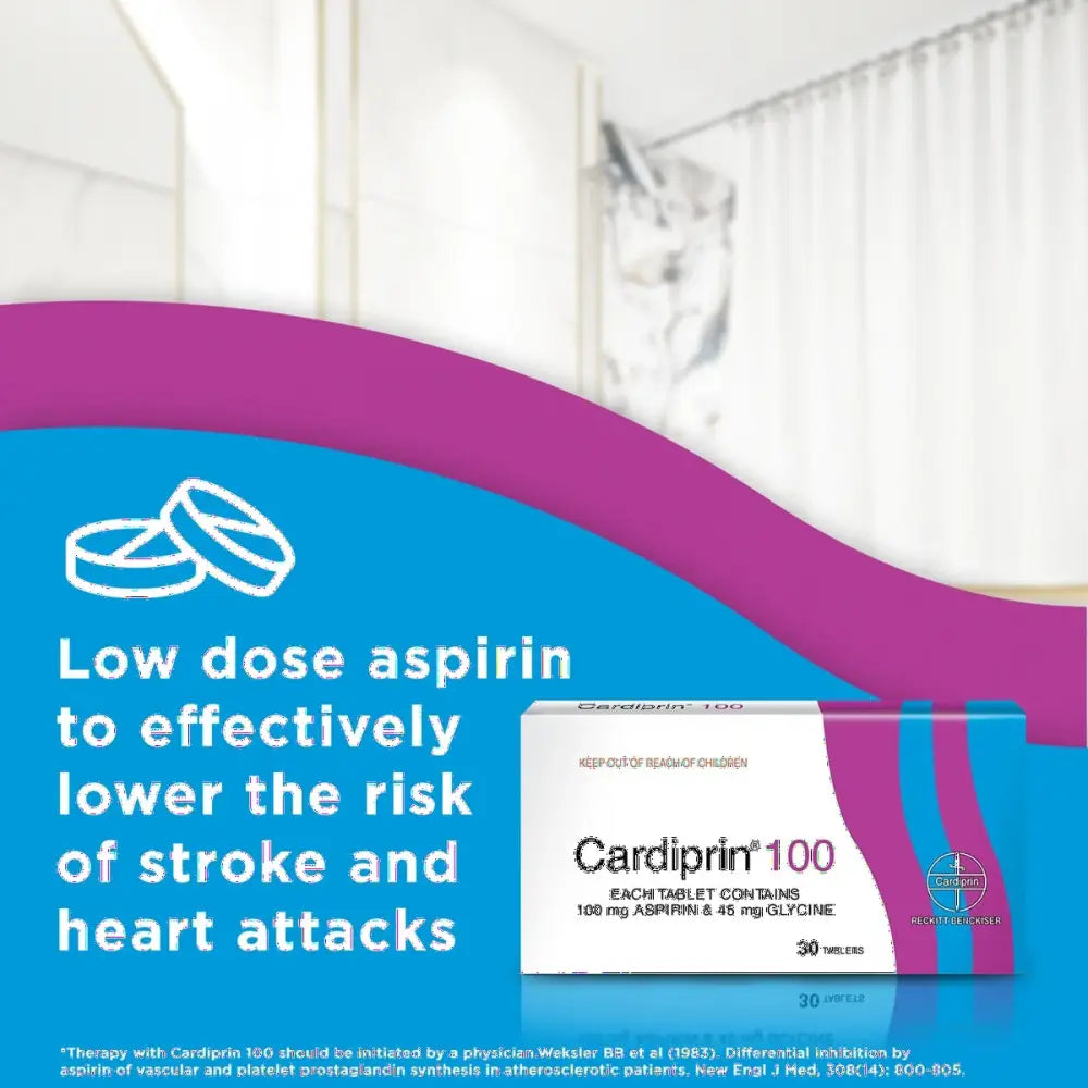 CARDIPRIN 100MG TAB 90S