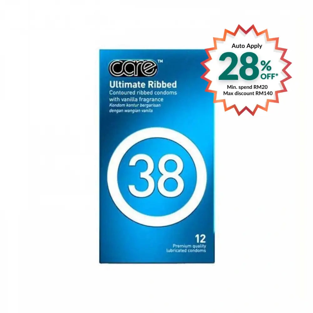 CARE 38 ULTIMATE RIBBED 12S