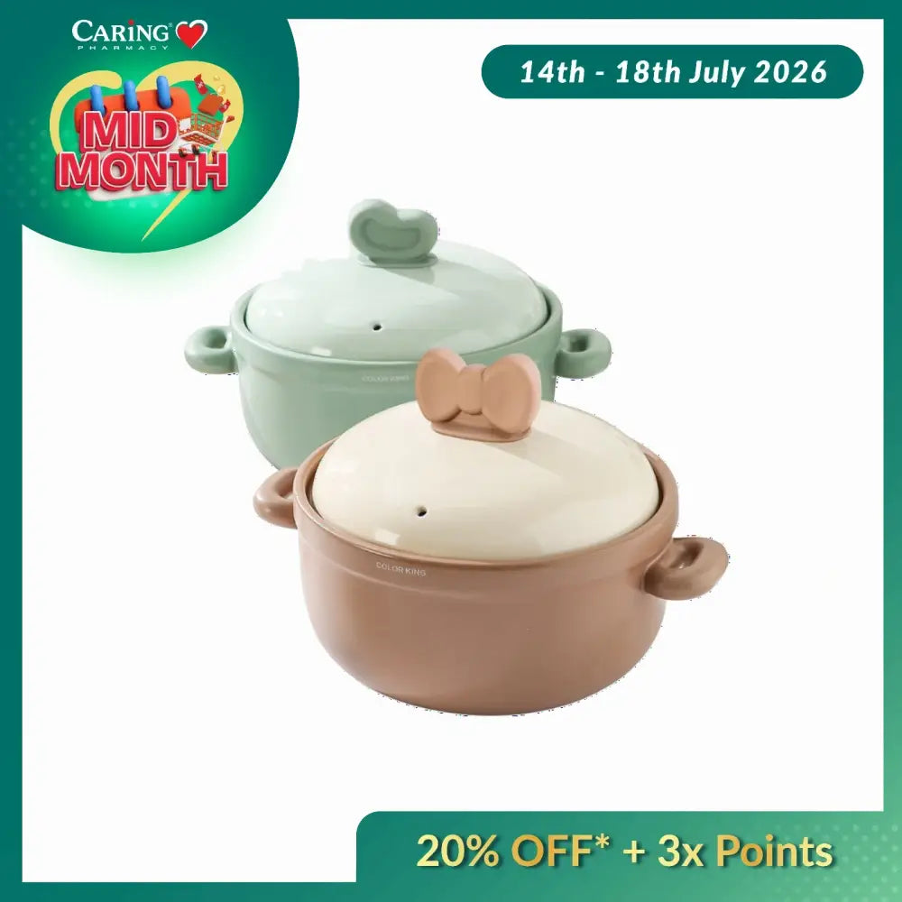 CARING X COLOR KING STOCK POT 2L - BROWN