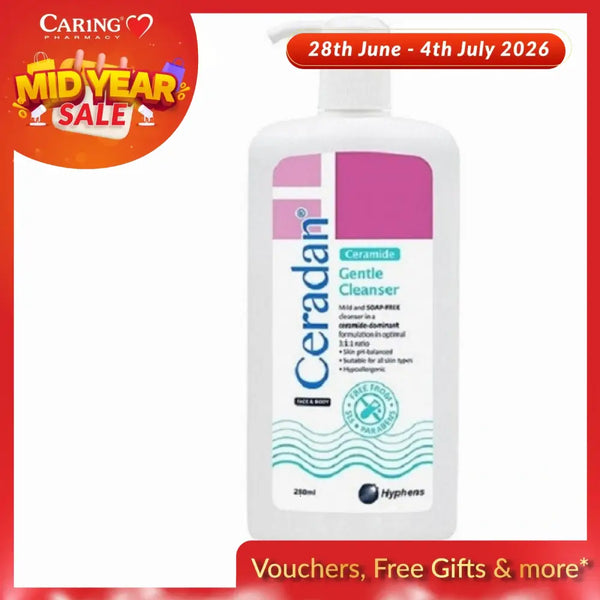 CERADAN GENTLE CLEANSER 280ML